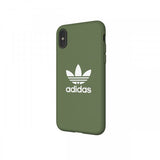 Adidas iPhone X/Xs Cover OR Moulded Case Canvas FW18 Trace Green