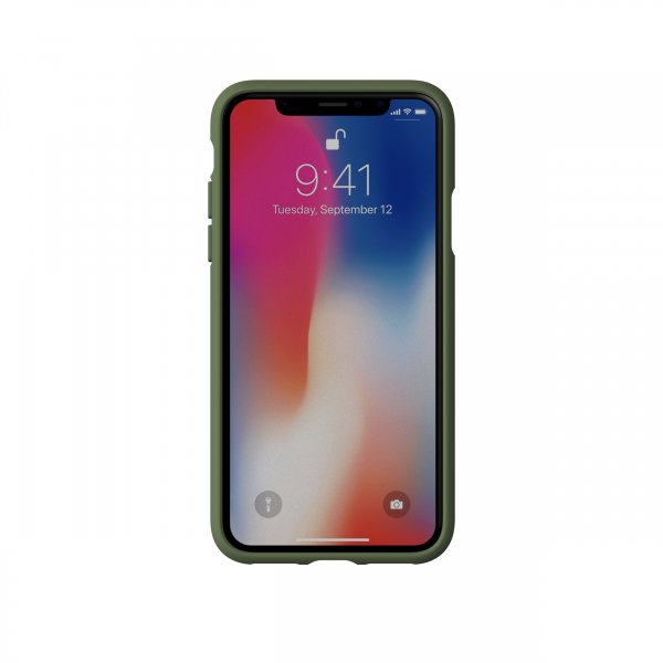 Adidas iPhone X/Xs Cover OR Moulded Case Canvas FW18 Trace Green