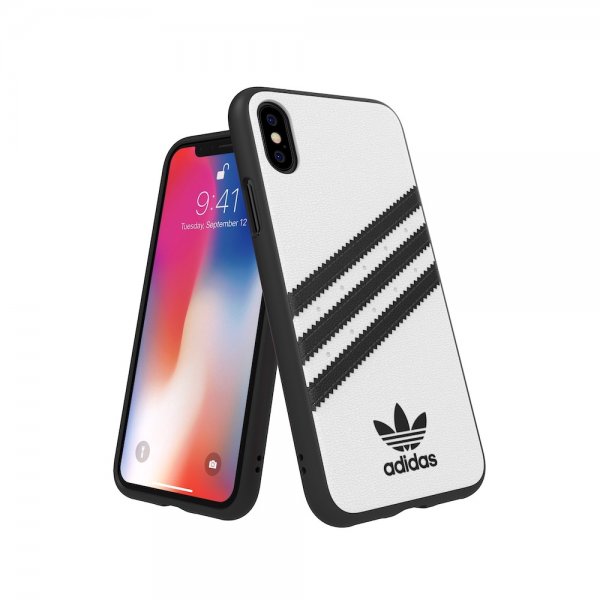 Adidas iPhone X/Xs Cover OR Moulded Case FW18 Hvid Sort