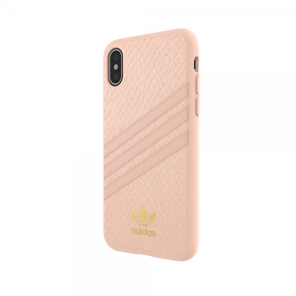 Adidas iPhone X/Xs Cover OR Moulded Case Snake FW18 Rosa