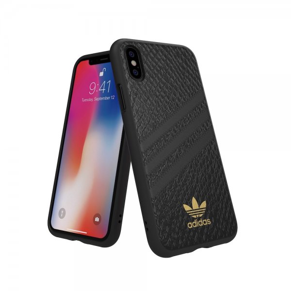 Adidas iPhone X/Xs Cover OR Moulded Case Snake FW18 Sort