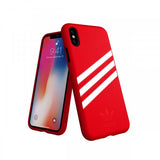 Adidas iPhone X/Xs Cover OR Moulded Case Suede FW18 Rød