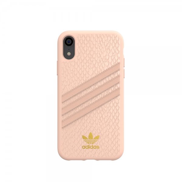 Adidas iPhone Xr Cover ELLER 3-Stripes Snap Case Snake FW18 Rosa