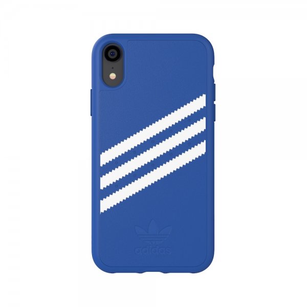 Adidas iPhone Xr Cover OR Moulded Case Suede FW18 Collegiate Royal