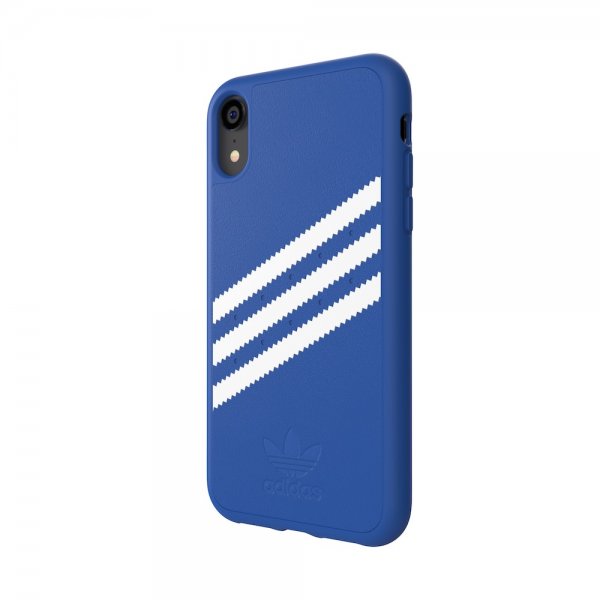 Adidas iPhone Xr Cover OR Moulded Case Suede FW18 Collegiate Royal