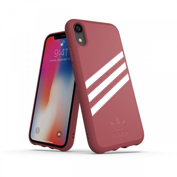Adidas iPhone Xr Cover OR Moulded Case Suede FW18 Dusty Pink