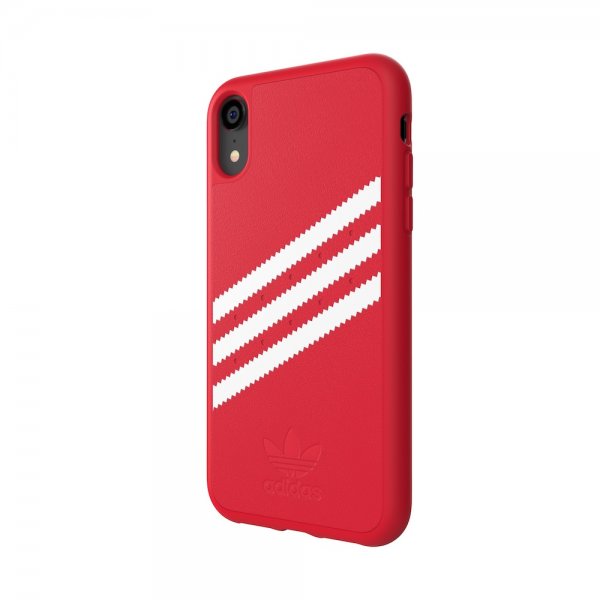Adidas iPhone Xr Cover OR Moulded Case Suede FW18 Scarlet