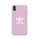 Adidas iPhone Xs Max Cover OR Moulded Case Canvas FW18 Clear Pink