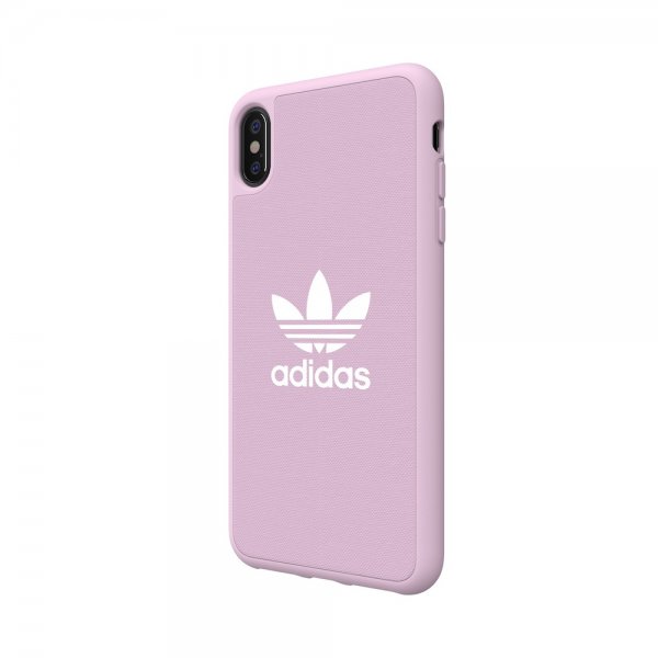 Adidas iPhone Xs Max Cover OR Moulded Case Canvas FW18 Clear Pink