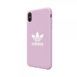 Adidas iPhone Xs Max Cover OR Moulded Case Canvas FW18 Clear Pink