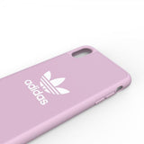 Adidas iPhone Xs Max Cover OR Moulded Case Canvas FW18 Clear Pink