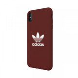 Adidas iPhone Xs Max Cover OR Støbt cover Canvas FW18 Maroon