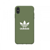 Adidas iPhone Xs Max Cover OR Moulded Case Canvas FW18 Trace Green