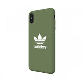 Adidas iPhone Xs Max Cover OR Moulded Case Canvas FW18 Trace Green