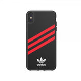 Adidas iPhone Xs Max Cover OR Moulded Case FW18 Rød Sort