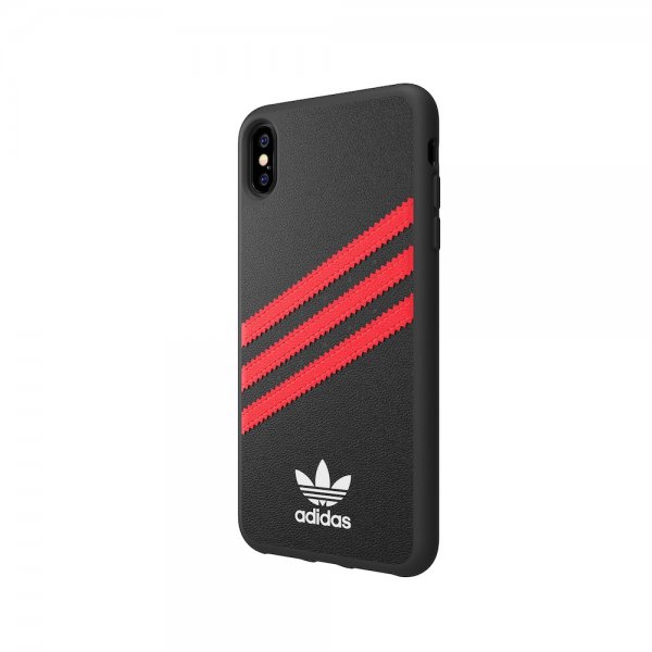 Adidas iPhone Xs Max Cover OR Moulded Case FW18 Rød Sort
