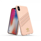 Adidas iPhone Xs Max Cover OR Moulded Case Snake FW18 Rosa
