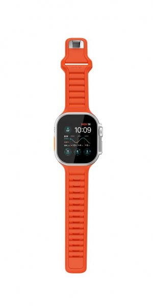 KeyBudz Apple Watch 44/45/46mm/Apple Watch Ultra Rem Journey Electric Orange