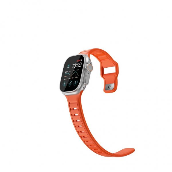 KeyBudz Apple Watch 44/45/46mm/Apple Watch Ultra Rem Journey Electric Orange