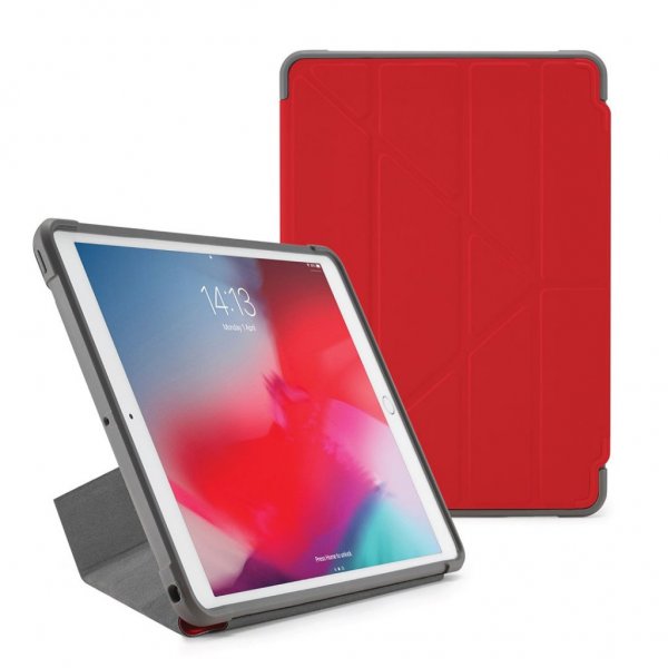 Pipetto iPad Air 2019 (gen 3)/iPad Pro 10.5 Cover Origami Shield Rød