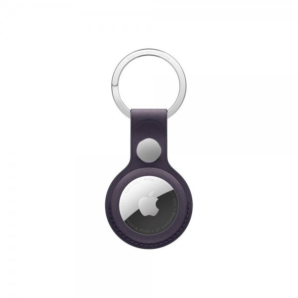 Apple Original AirTag Holder FineWoven Nøglering Midnight Purple