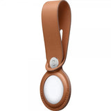 Apple Original AirTag Holder Leather Loop Saddle Brown