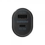 Samsung Original Billader Superhurtig Dual billader 45W Sort