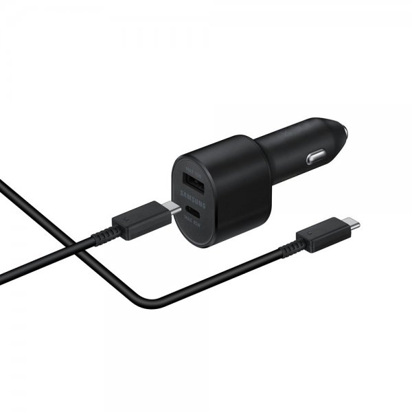 Samsung Original Billader Superhurtig Dual billader 45W Sort