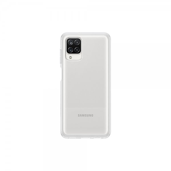 Samsung Original Galaxy A12 Cover Soft Clear Cover Transparent