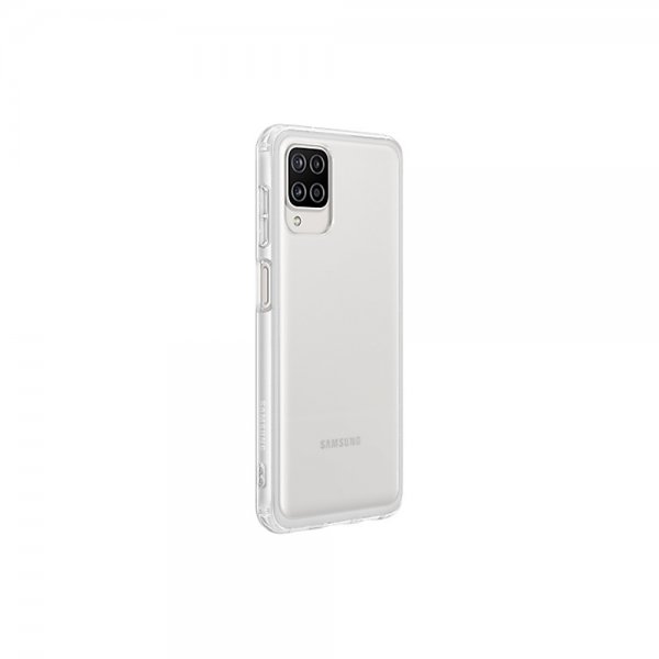 Samsung Original Galaxy A12 Cover Soft Clear Cover Transparent