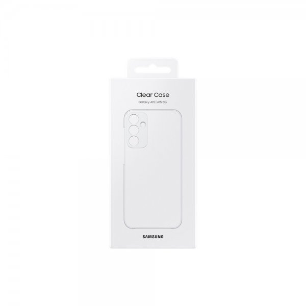 Samsung Original Galaxy A15 Skal Clear Cover Gennemsigtig