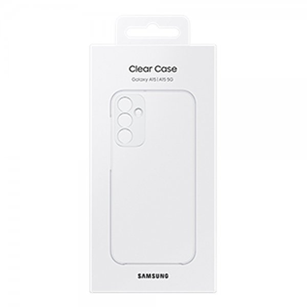 Samsung Original Galaxy A15 Skal Clear Cover Gennemsigtig