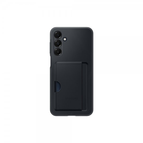 Samsung Original Galaxy A16 Cover med kortplads Sort