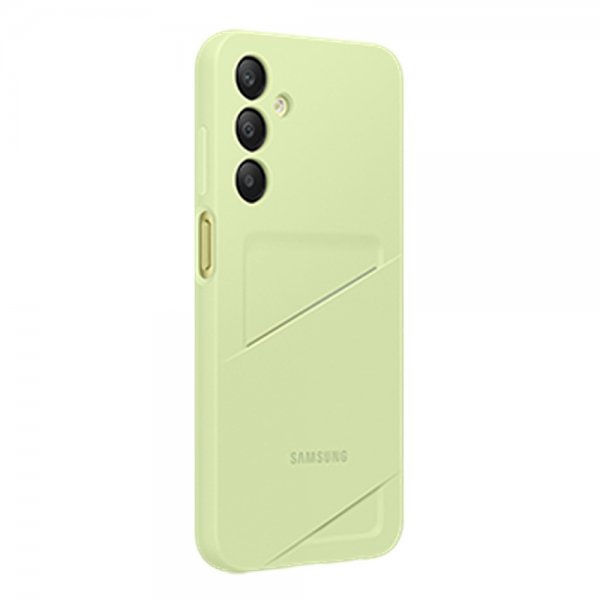 Samsung Original Galaxy A25 Cover Card Slot Case Lime