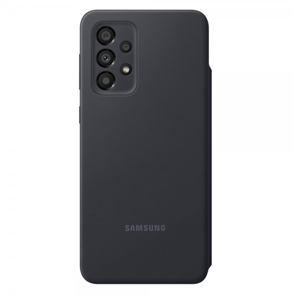 Samsung Original Galaxy A33 5G Etui Smart S View Wallet Cover Sort