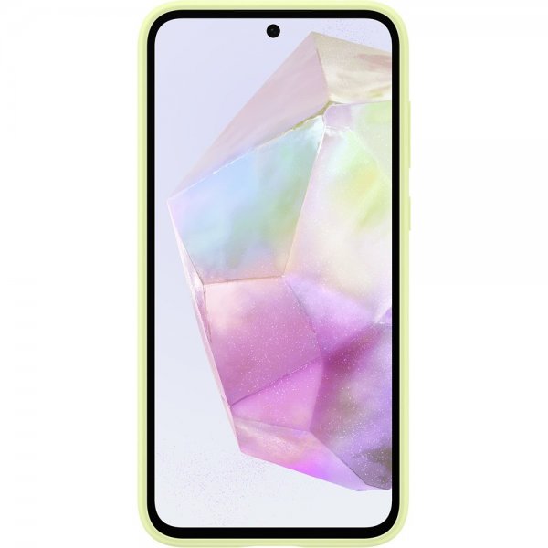 Samsung Original Galaxy A35 Cover Silikone Lime