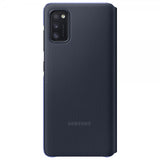 Samsung Original Galaxy A41 Etui Smart S View Wallet Cover Sort