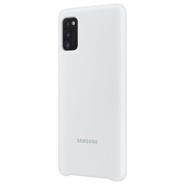 Samsung Original Galaxy A41 Cover Silikone Hvid