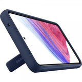 Samsung Original Galaxy A53 5G Cover Protective Standing Cover Transparent Navy