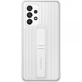 Samsung Original Galaxy A53 5G Cover Protective Standing Cover Transparent Hvid