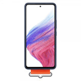 Samsung Original Galaxy A53 5G Cover Silikone Cover med Rem Navy