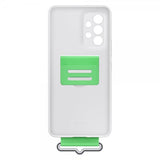 Samsung Original Galaxy A53 5G Cover Silikone Cover med Rem Hvid