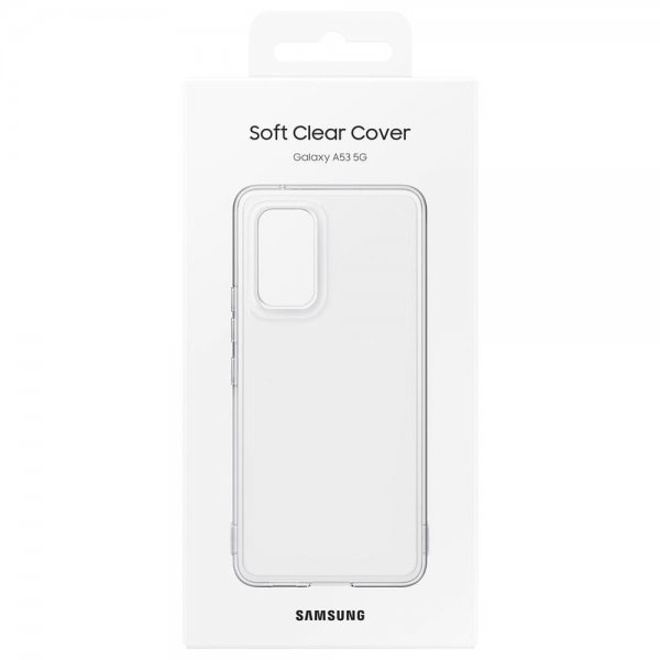 Samsung Original Galaxy A53 5G Cover Soft Clear Cover Transparent