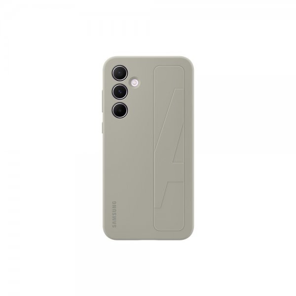 Samsung Original Galaxy A55 Cover Standing Grip Case Grå