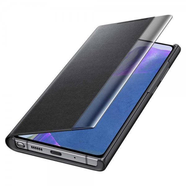 Samsung Original Galaxy Note 20 Etui Clear View Cover Sort