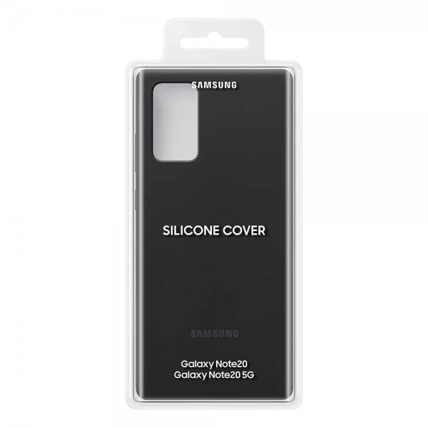 Samsung Original Galaxy Note 20 Cover Silikone Cover Sort