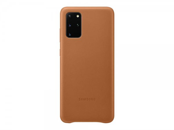 Samsung Original Galaxy S20 Plus Cover Læder Brun