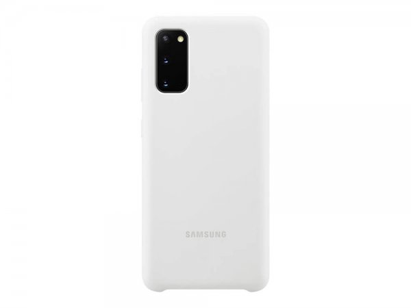 Samsung Original Galaxy S20 Plus Cover Silikone Hvid