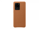 Samsung Original Galaxy S20 Ultra Cover Læder Brun