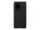 Samsung Original Galaxy S20 Ultra Skal Leather Cover Sort